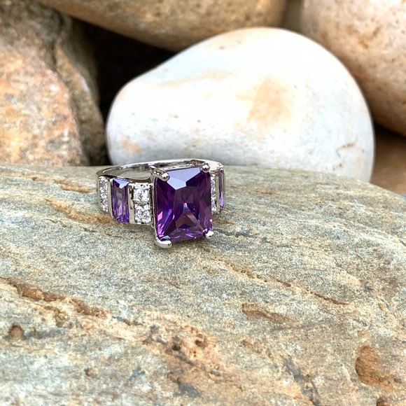 Purple Passion Gem Ring - Picture 8 of 8